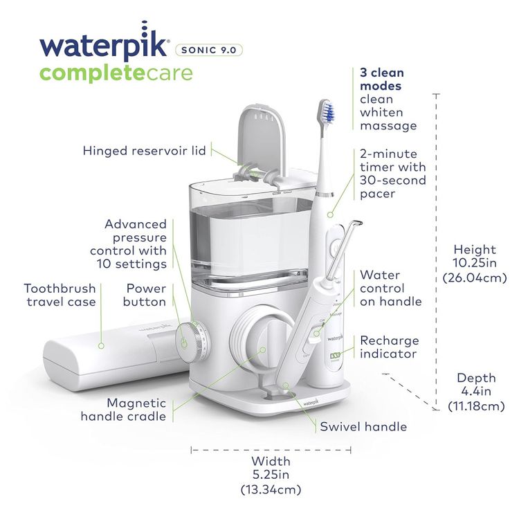 Escova-de-Dentes-Eletrica-Sonica-Flosser-de-Agua-WATERPIK-foto-3