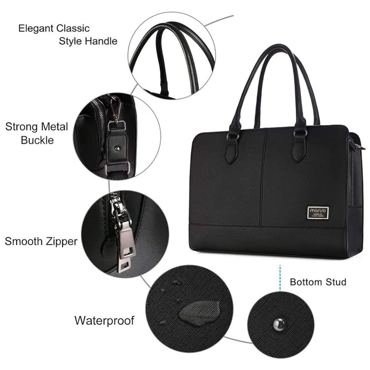 Bolsa-Pasta-de-Couro-Vegano-para-Laptop-Feminino-MOSISO-foto-2