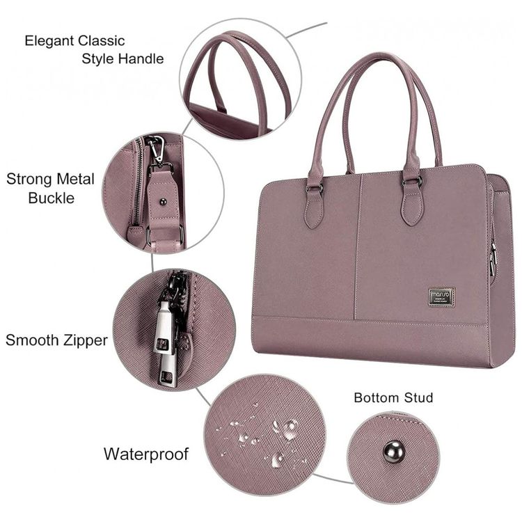 Bolsa-Pasta-de-Couro-Vegano-para-Laptop-Feminina-MOSISO-foto-2
