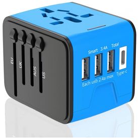 Adaptador-de-Tomara-Internacional-3-USB-tipo-C-e-Plgues-CA-foto-0