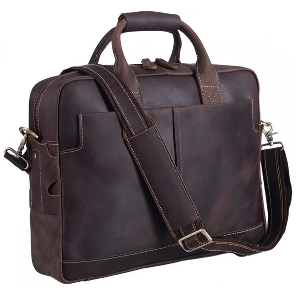 Bolsa-Pasta-Couro-Feita-a-mao-16-pol-VMATE-Marrom-foto-0