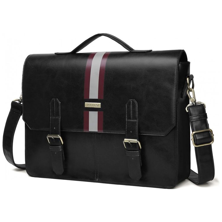 Bolsa-Pasta-Mala-Couro-PU-15.6-polegadas-Laptop-ECOSUSI-foto-0