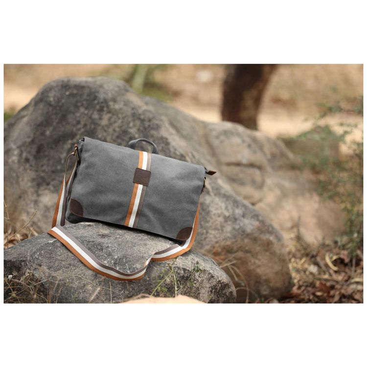 Bolsa-Pasta-15-polegadas-Vintage-Crossbody-Canvas-Laptop-foto-5