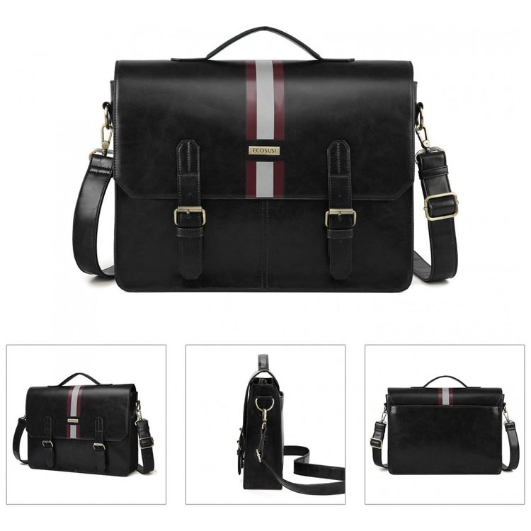 Bolsa-Pasta-Mala-Couro-PU-15.6-polegadas-Laptop-ECOSUSI-foto-3