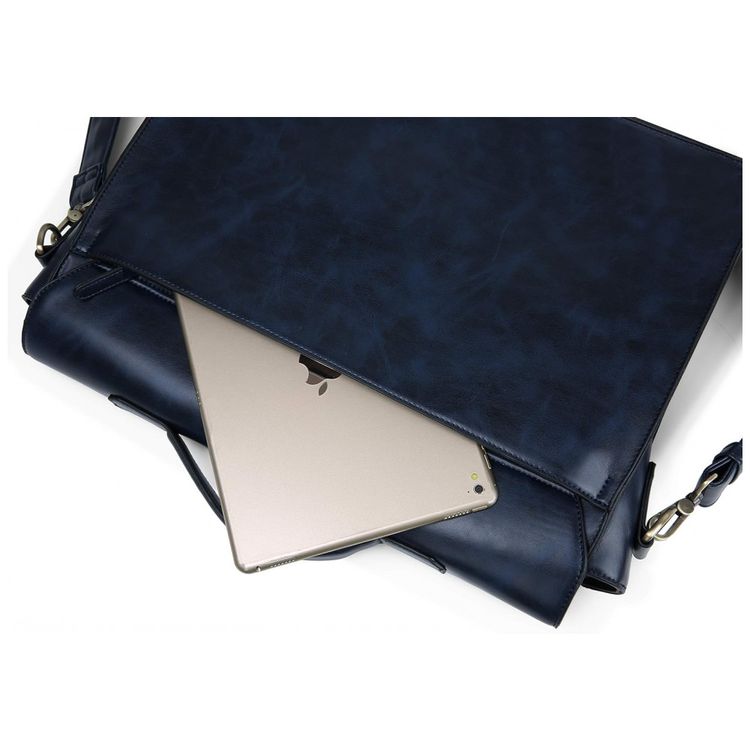 Bolsa-Pasta-Mala-Couro-PU-Computador-com-Bolso-Traseiro-foto-5