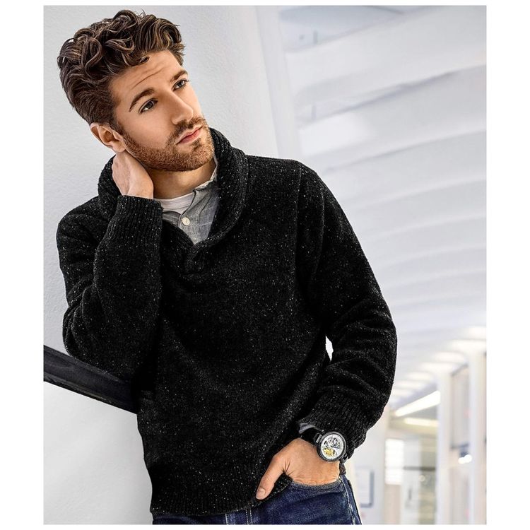 Relogio-Homem-Masc.Automatico-Couro-Dual-Time-AM-PM-Sol-foto-4