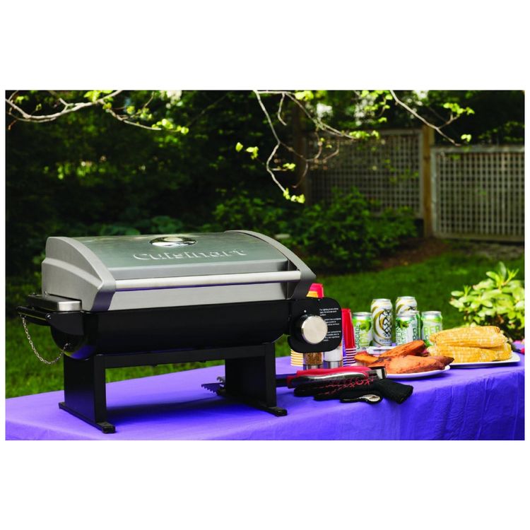 Grill-Churrasqueira-Gas-Aco-Inox-CUISINART-CGG-200-foto-3