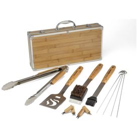 Kit-Estojo-Grill-Churrasco-de-Bambu-13-Pecas-CUISINART-CGS-foto-0
