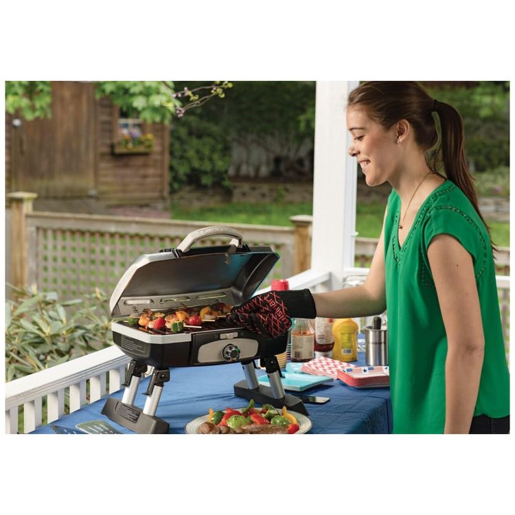 Grill-Churrasqueira-Gas-Aco-Inox.-110v-CUISINART-CGG-foto-2