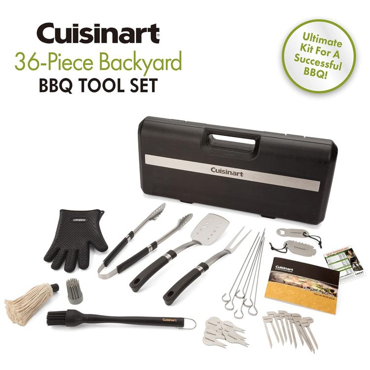 Conjunto-de-ferramentas-de-churrasco-36-pecas-CUISINART-foto-2