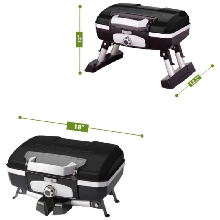 Grill-Churrasqueira-Petit-Gourmet-Portatil-Gas-CUISINART-foto-1