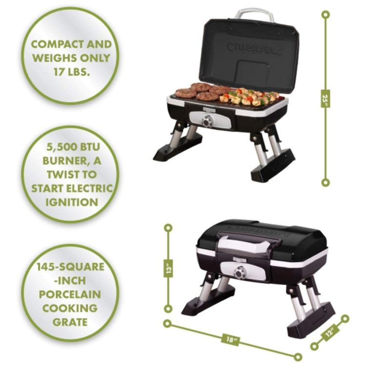 Grill-Churrasqueira-Petit-Gourmet-Portatil-Gas-CUISINART-foto-2