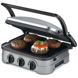 Churrasqueira-Grill-GR-4N-110v-CUISINART-Prateado-foto-0
