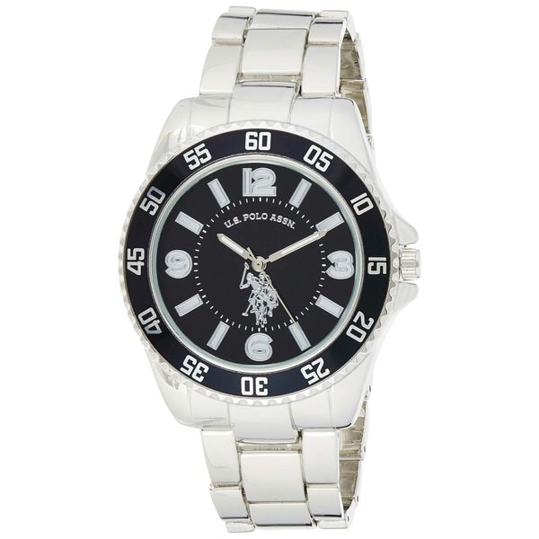 Relogio-Masculino-em-tons-de-prata-com-fecho-dobravel-U.S.-foto-0