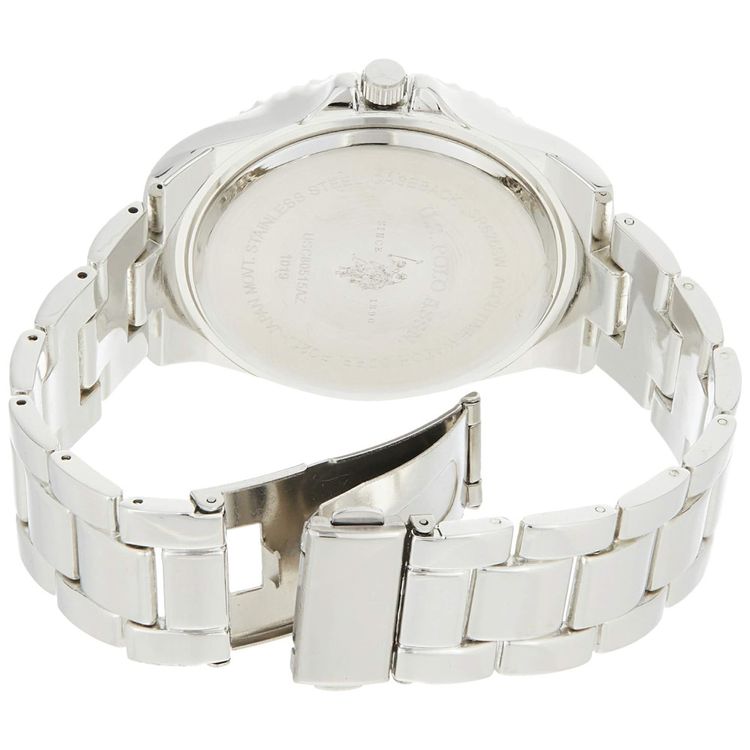 Relogio-Masculino-em-tons-de-prata-com-fecho-dobravel-U.S.-foto-1