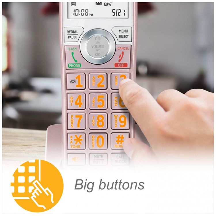 Dois-Telefones-Sem-Fio-Expansivel-Sistema-de-Atendimento-foto-4