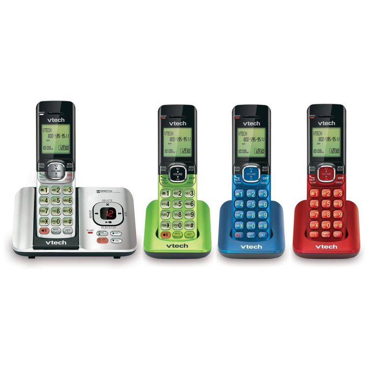 Quatro-Telefones-Sem-Fio-Sistema-de-Atendimento-foto-0