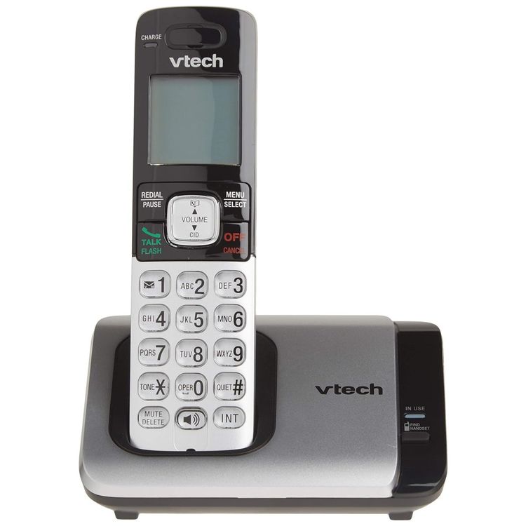 Dois-Telefones-Sem-Fio-Expansivel-identificacao-de-Chamada-foto-2