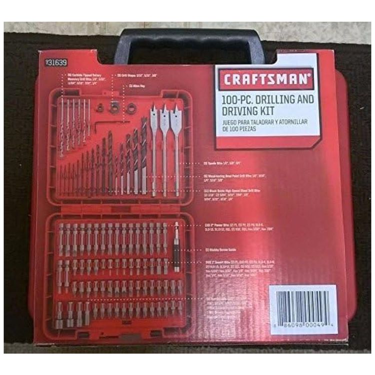 Kit-de-Ferramentas-Brocas-e-Soquetes-100-PCS-CRAFTSMAN-foto-5