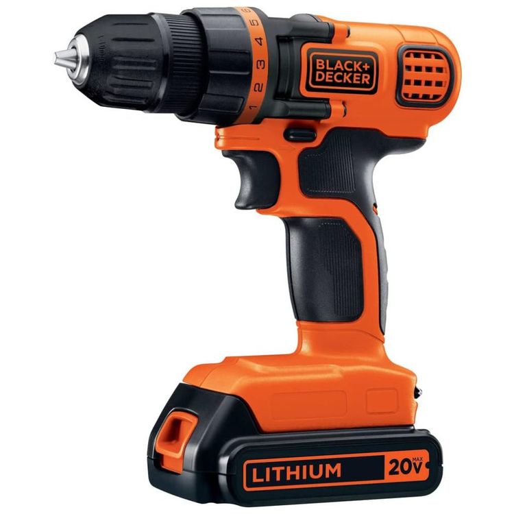 Furadeira-com-bateria-e-kit-de-68-Pecas-BLACKDECKER-foto-1
