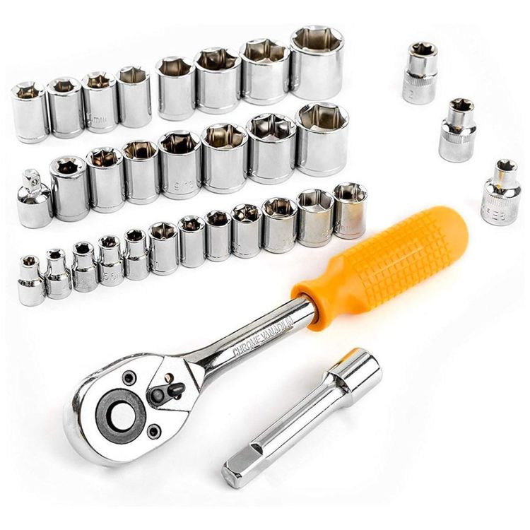 Mala-de-Ferramentas-Kit-128-Pecas-para-Carro-Casa-Trabalho-foto-2