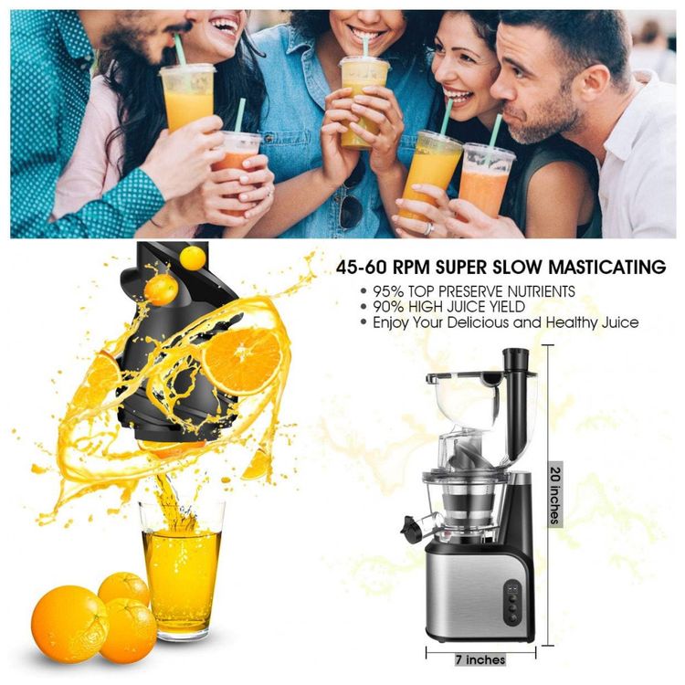 Espremedor-Moedor-Frutas-Legumes-Entrada-83mm-60-RPM-Inox-foto-5