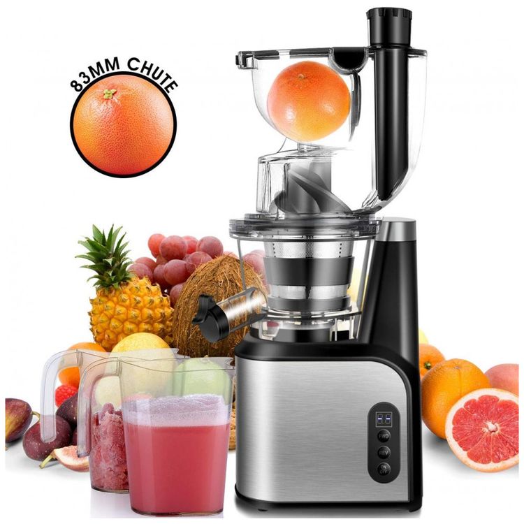 Espremedor-Moedor-Frutas-Legumes-Suco-83mm-60RPM-110v-foto-0