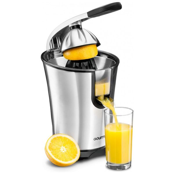 Espremedor de Sucos Vitaminas Inoxidável 9.5 L 160 Watts, 110v, GOURMIA EPJ100, Prateado