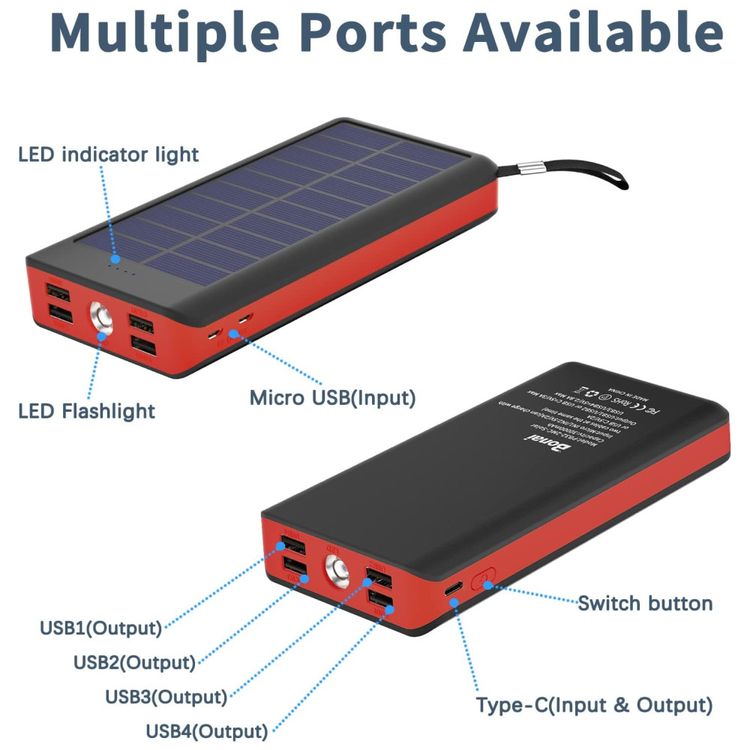 Powerbank-Carregador-Solar-30000mAh-LED-4.2A-BONAI-foto-3