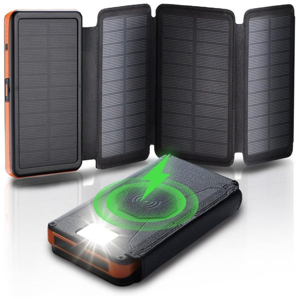 Powerbank-Carregador-Solar-25000mAh-4-Paineis-Solares-A-foto-0