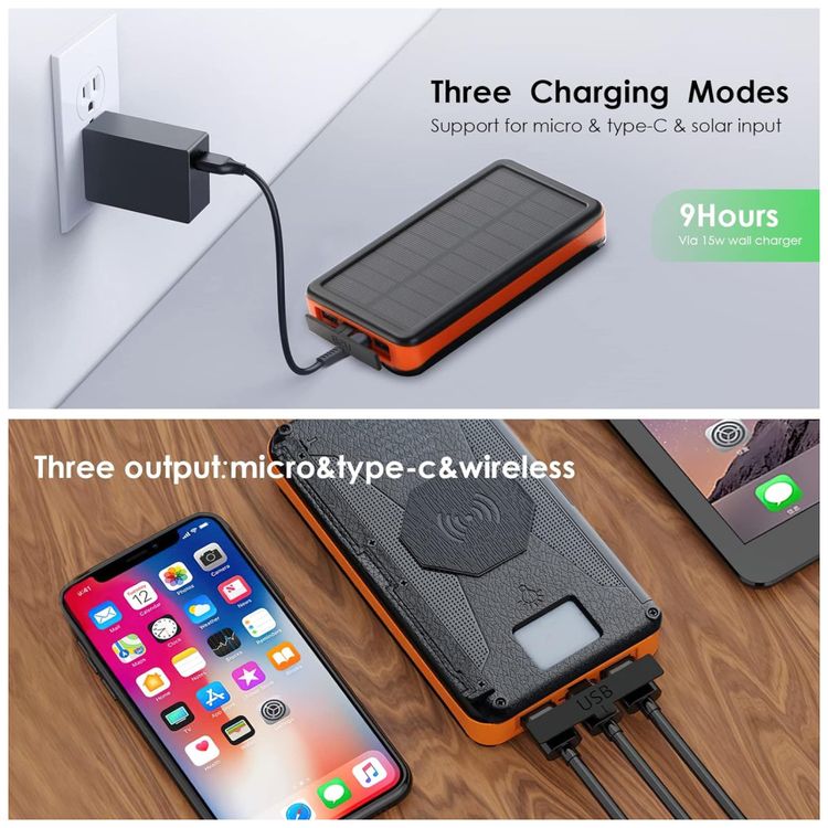 Powerbank-Carregador-Solar-25000mAh-4-Paineis-Solares-A-foto-5