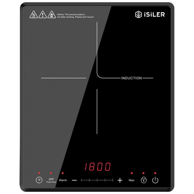 Cooktop-Fogao-Eletrico-Inducao-1800W-Aco-inoxidavel-foto-0
