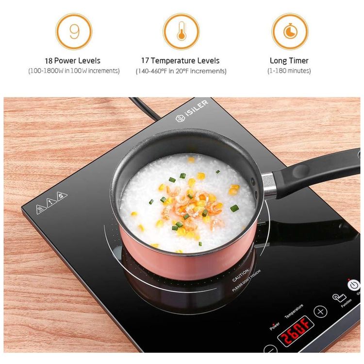 Cooktop-Fogao-de-Inducao-Portatil-1800-W-Sensor-de-Toque-foto-1