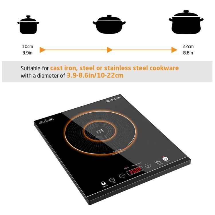 Cooktop-Fogao-de-Inducao-Portatil-1800-W-Sensor-de-Toque-foto-2