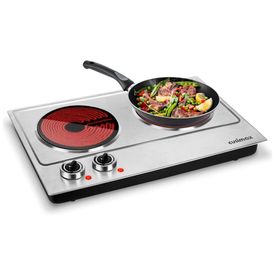 Cooktop-Fogao-Eletrico-Duplo-Queimador-de-Ceramica-foto-0