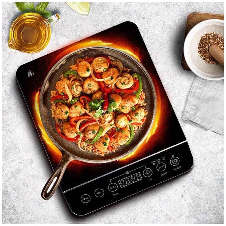 Cooktop-Fogao-Eletrico-1800W-Inducao-Controles-de-Nivel-de-foto-1