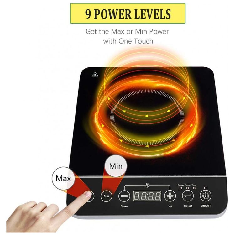 Cooktop-Fogao-Eletrico-1800W-Inducao-Controles-de-Nivel-de-foto-2