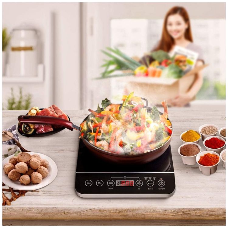 Cooktop-Fogao-Eletrico-1800W-Inducao-Controles-de-Nivel-de-foto-5