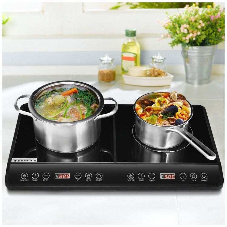 Cooktop-Fogao-Eletrico-1800W-Queimador-de-Bancada-Dupla-foto-1