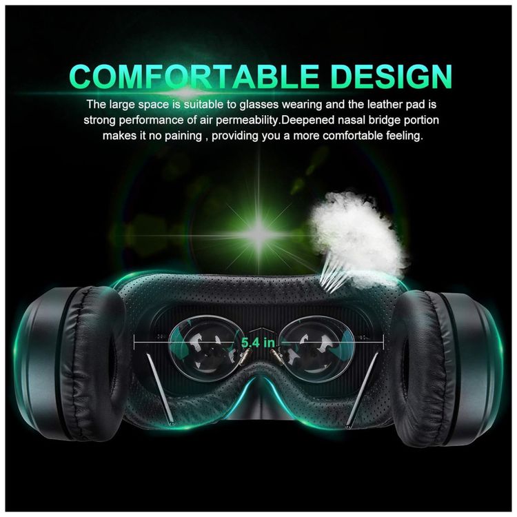 Oculos-Realidade-Virtual-com-Fone-de-Ouvido-Controle-Remoto-foto-1