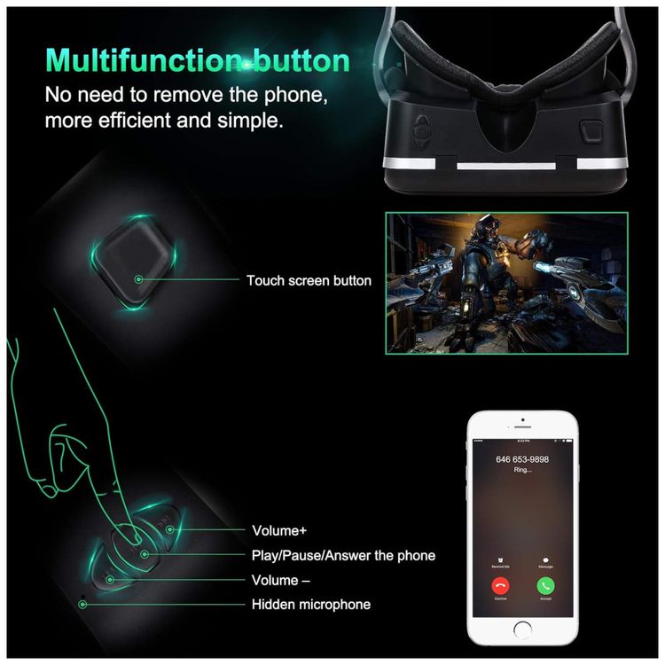 Oculos-Realidade-Virtual-com-Fone-de-Ouvido-Controle-Remoto-foto-3