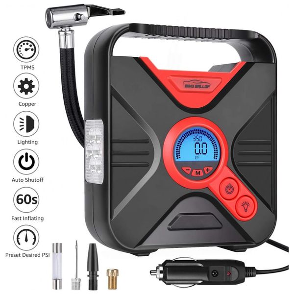 Compressor-de-Ar-Portatil-150-PSI-Inflador-de-Pneu-Medidor-foto-0