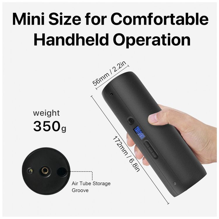 Compressor-de-Ar-Eletrico-Mini-12V-DC-2000-mAH-150-PSI-foto-1