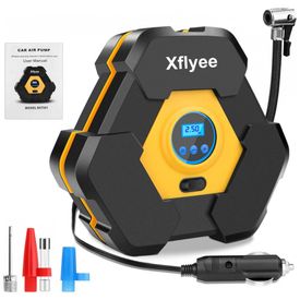 Compressor-de-Ar-Portatil-12V-150-PSI-LED-XFLYEE-Amarelo-foto-0