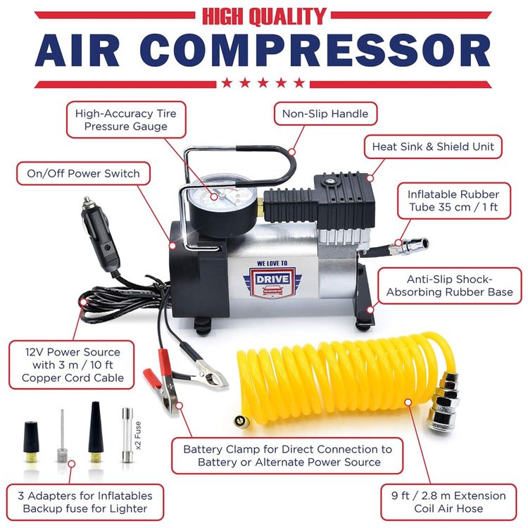 Compressor-de-Ar-Portatil-12V-150-PSI-180W-kit-de-reparo-foto-1
