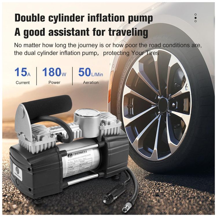 Compressor-de-Ar-Portatil-Cilindros-Duplos-150PSI-12V-foto-2