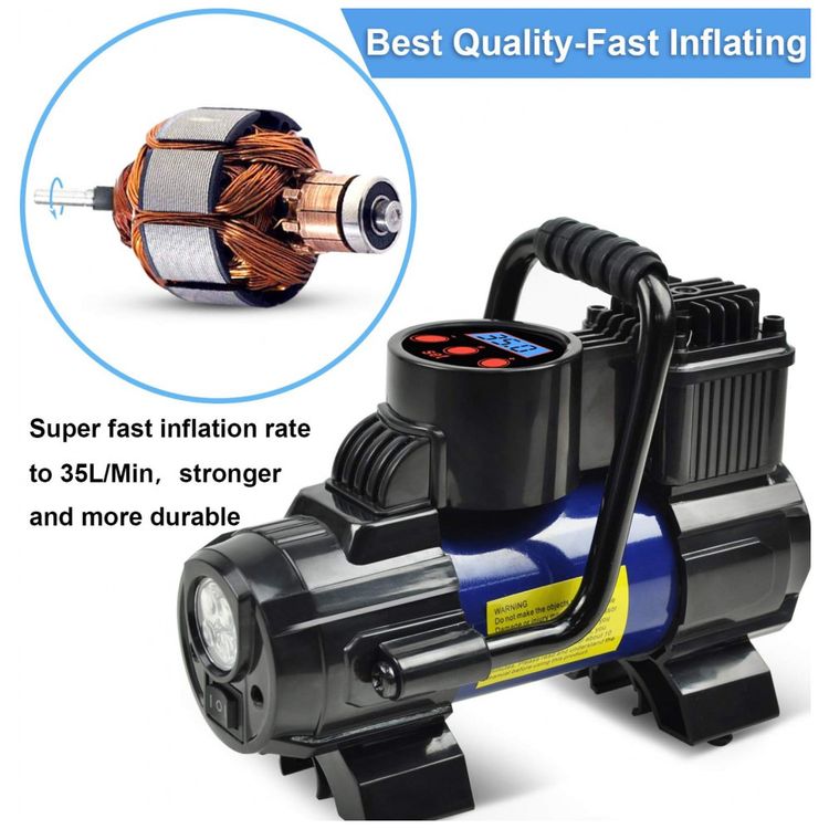 Compressor-de-Ar-Portatil-DC-12V-Digital-140-W-150-PSI-LED-foto-3
