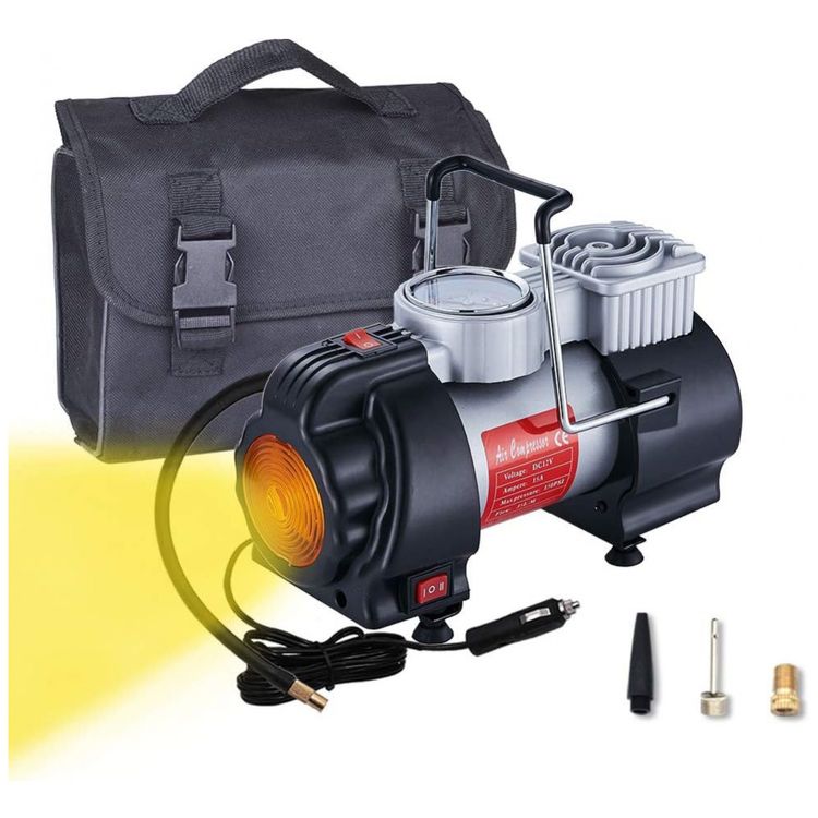 Compressor-de-Ar-Portatil-Profissional-LED-12V-150-PSI-para-foto-0