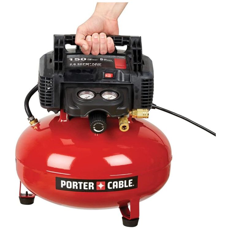 Compressor-de-Ar-Portatil-Sem-Oleo-26-a-150-PSI-120V-foto-4