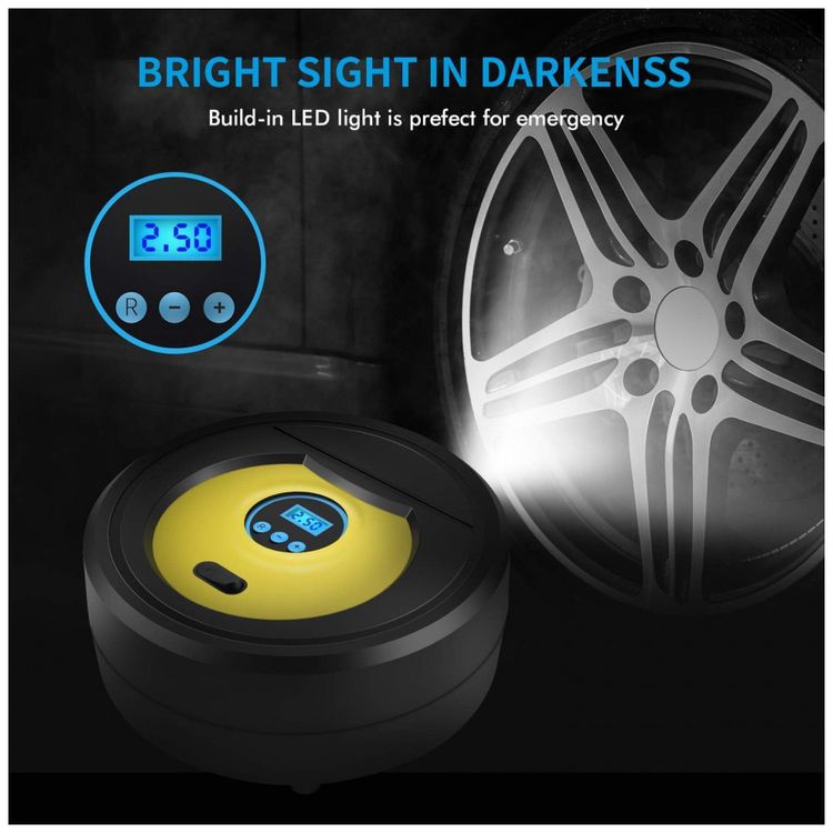 Compressor-de-Ar-Portatil-100PSI-12V-Digital-LED-e-Cabo-de-3-foto-3